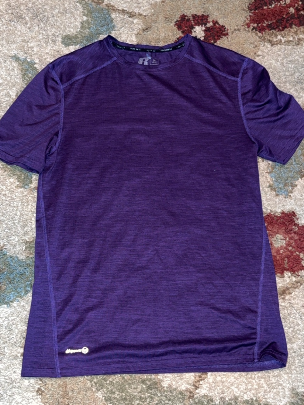 Russell Athletic Men’s Purple Performance Short Sleeve Tee